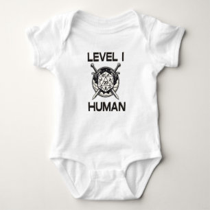 Level One Human Gaming  Baby Bodysuit