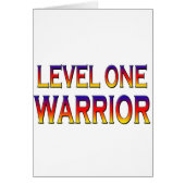 Level one warrior (Front)