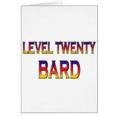 Level twenty Bard (Front)