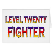 Level twenty fighter (Front Horizontal)