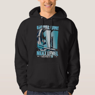 Level Unlocked 11st Birthday 11 Years Boy Girl Gam Hoodie