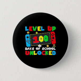 Level Up 100 Days Of School Unlocked Gamer Video G Button