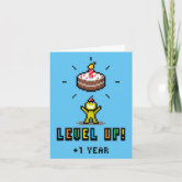 Fallout level Up Personalized Birthday Card 