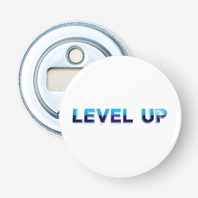 Level Up Bottle Opener (Front)