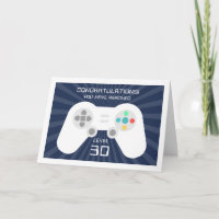 Level Up | Custom Age Gamer Birthday Card