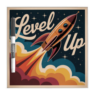 Level Up Dry Erase Board