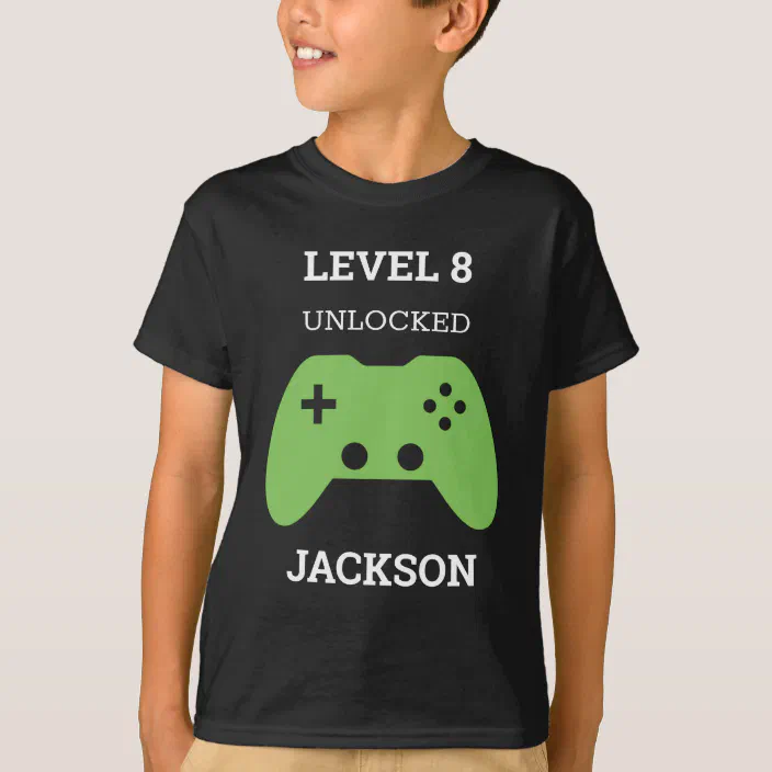 Birthday Shirt Geeky Shirt Video Game Shirt Gamers Controller Kids Gamer Shirt Retro Gaming Shirt 13 Year Old Video Games Party