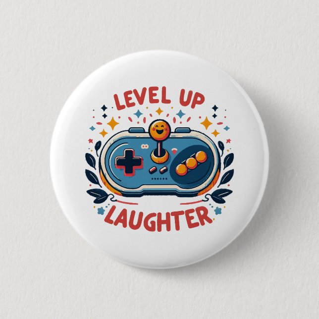 level up laughter button (Front)