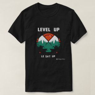 Level Up Nature Graphic T-Shirt