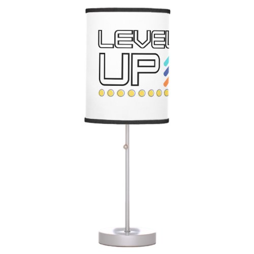 Level Up Positive Message Lamp Shade