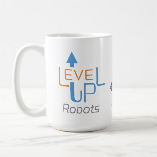 Level Up Robots Bob & Wak Mug