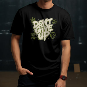 Level Up Streetwear Graffiti Design T-Shirt