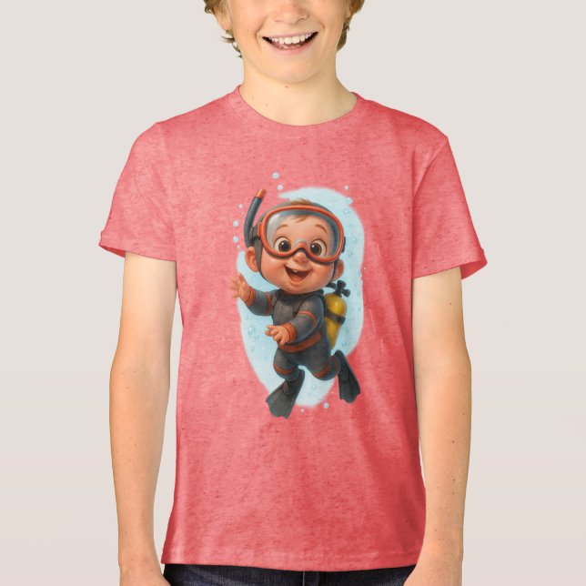 Level Up Style: Retro Gamer   Tri-Blend Shirt (Front)