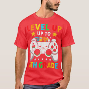 Level Up To 6th Grade Back to School Video Game Bo T-Shirt