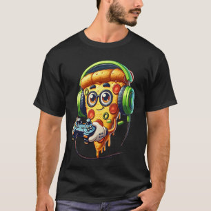 Level Up with the Pizza Gamer Icon! T-Shirt