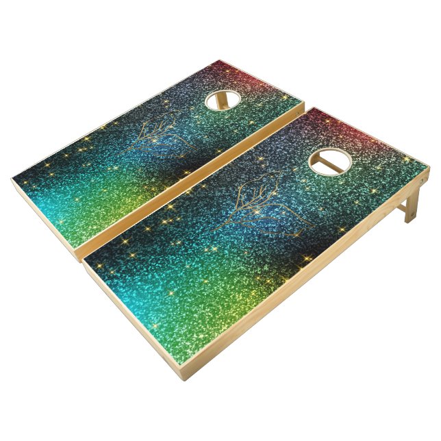 Level Up Your Cornhole Game with the Best Set (Angled)