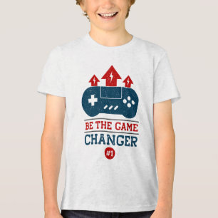 Level Up Your Game: Be the Game Changer Tri-Blend Shirt