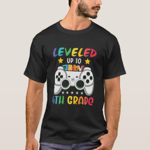 Leveled Up To 4Th Grade T-Shirt