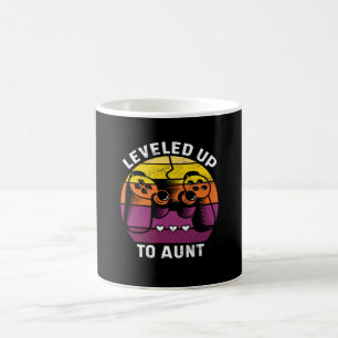 Leveled Up To Aunt Gamer Auntie Coffee Mug