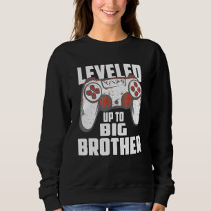 Leveled Up To Big Brother Pregnancy Announcement Sweatshirt