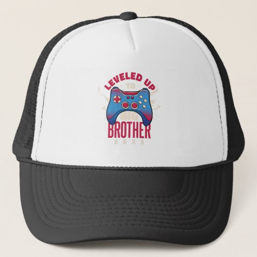 Leveled up to big brother trucker hat