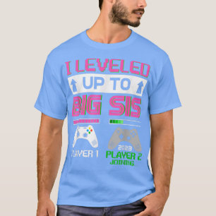 Leveled Up To Big Sister 2023 Cute Im Going To Be T-Shirt