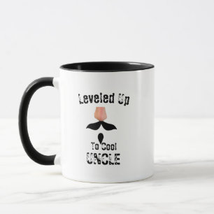 Leveled Up To Cool Uncle Funny Fathers Day Mug