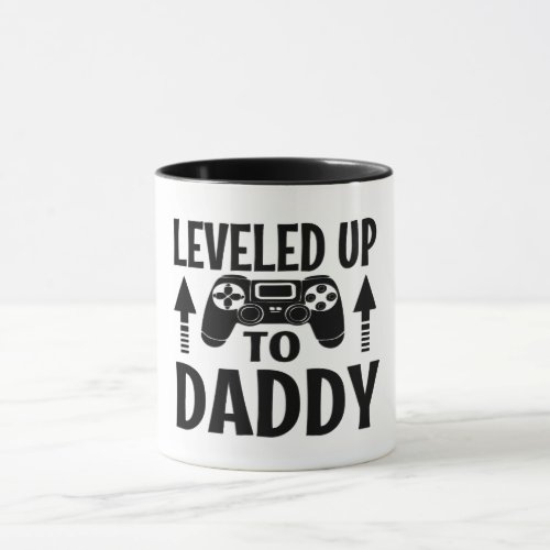 Leveled Up To DaddyGamer Mug