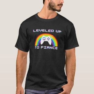 Leveled Up To Fiance T-Shirt