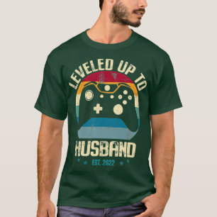 Leveled Up To Husband Est 2022 Newly T-Shirt