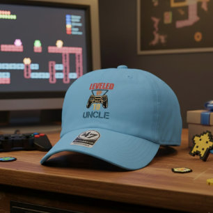 Leveled Up to Uncle Gamer Announcement 47 Brand Hat