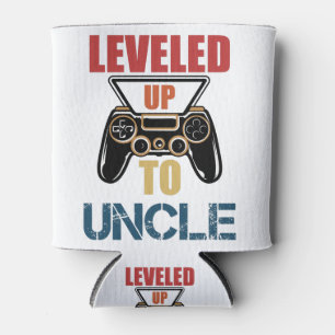 Leveled Up To Uncle New Uncle T-Shirt New Uncle Can Cooler