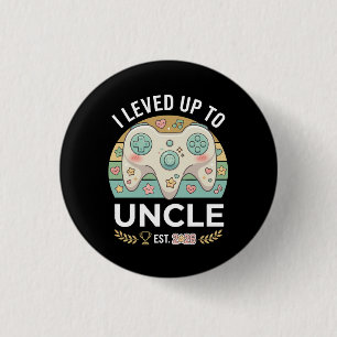 Leveled Up to Uncle Pregnancy Announcement Button