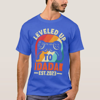 Leveled Upo Father 2023 Gift Promotedo Father boy T-Shirt