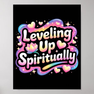 Leveling Up Sritually Mindfulness Meditation  Poster