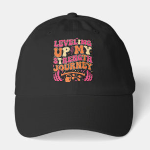 Leveling Up Strength Journey   Fitness Growth Hat