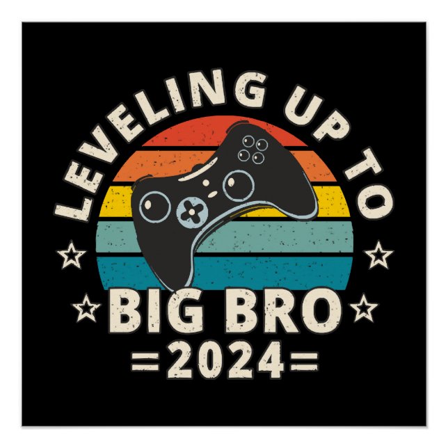 Leveling Up To Big Bro 2024 Poster (Front)