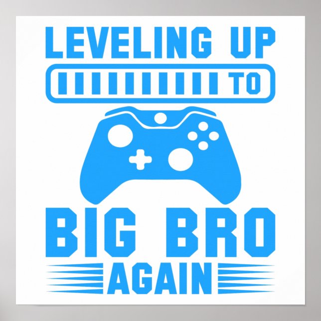 Leveling Up To Big Bro Again Poster (Front)
