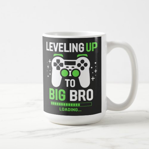 Leveling Up To Big Brother Gaming Coffee Mug
