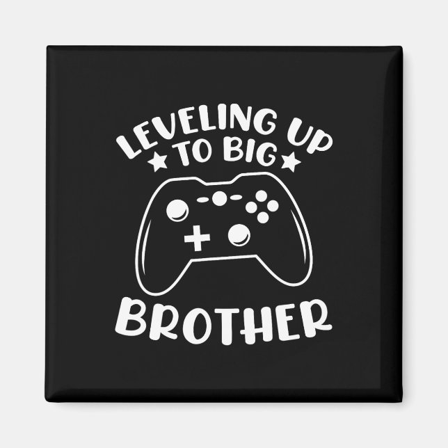 Leveling Up To Big Brother Video Game Controller G Magnet (Front)