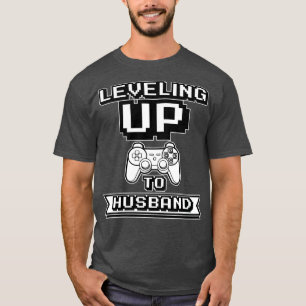 Leveling Up To Husband  (37)  T-Shirt