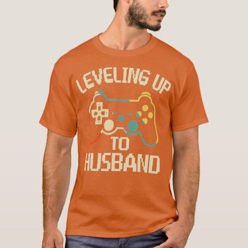 Leveling Up To Husband  51  T_Shirt