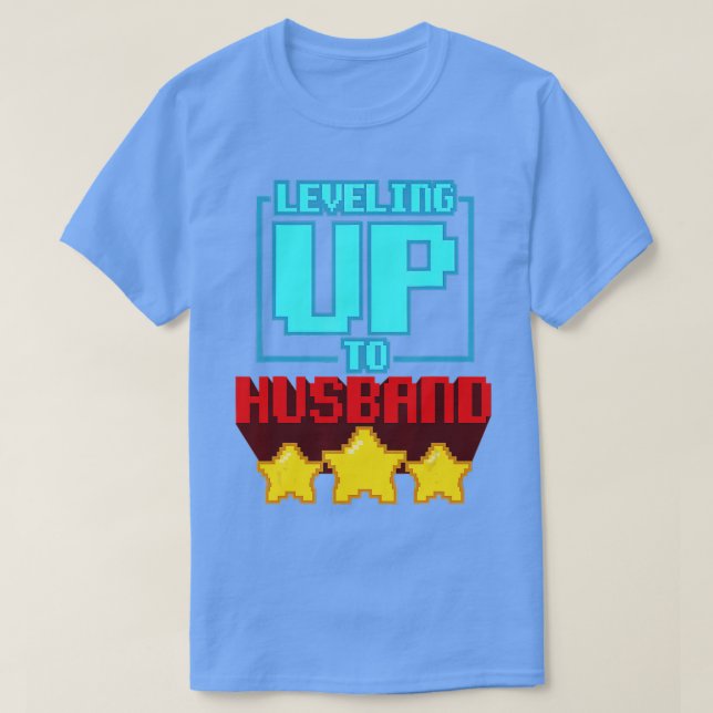 Leveling Up To Husband  (9)  T-Shirt (Design Front)