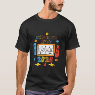 Leveling Up To Uncle 2025 Pregnancy Announcement G T-Shirt
