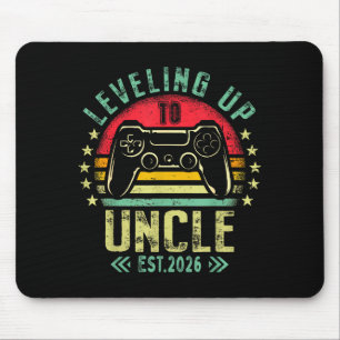 Leveling Up To Uncle 2026 Funny Gamer Soon To Be U Mouse Pad