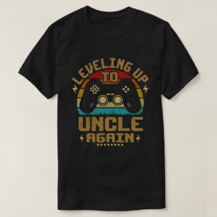 Leveling Up To Uncle Again Gamer Promoted To Uncle T-Shirt