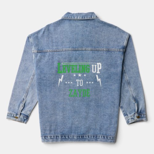 Leveling Up To Zayde  For Becoming Zayde  Denim Jacket