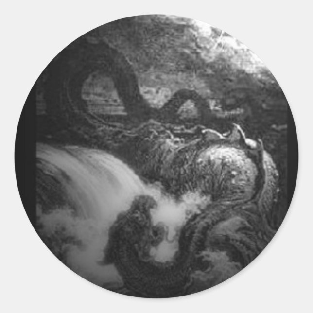 levi classic round sticker (Front)