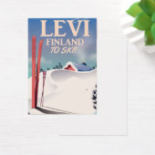 Levi, Finland ski travel poster (Desk)