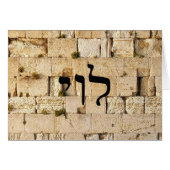 Levi, Leivi, Laivi In Hebrew Block Lettering (Front Horizontal)